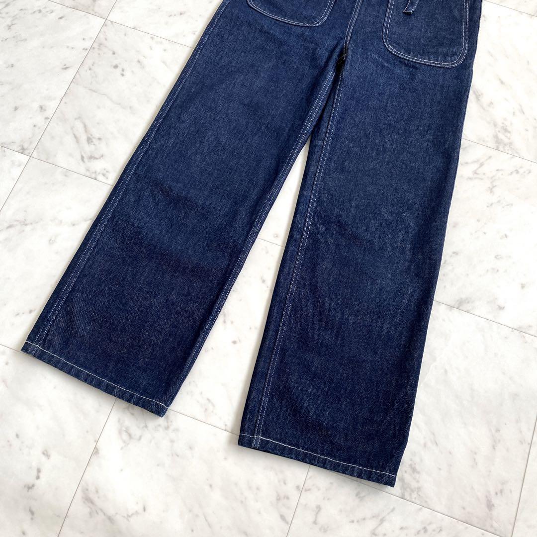 美品✨Bay Bee デニムサロペット/オーバーオール　インディゴ