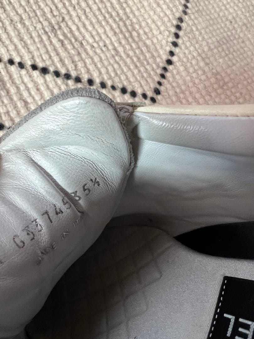 CHANEL シャネル　ココマーク　スウェード レザー　スニーカー　35 1/2