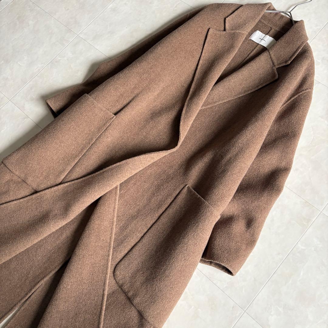 TODAYFUL Wool Over Coat ウールオーバーコート モカ 38