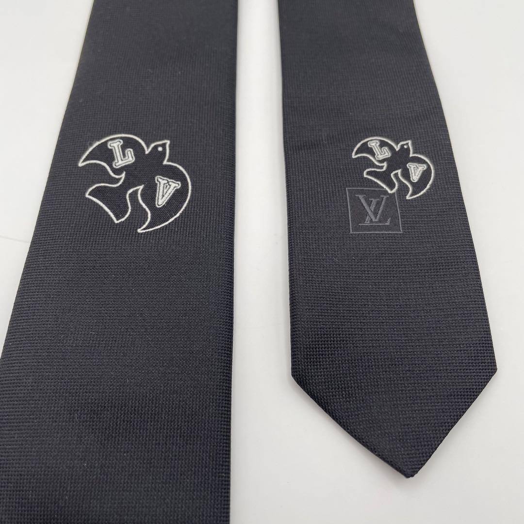 ✨未使用級✨LOUIS VUITTON ネクタイM78002 ナロータイ 細身