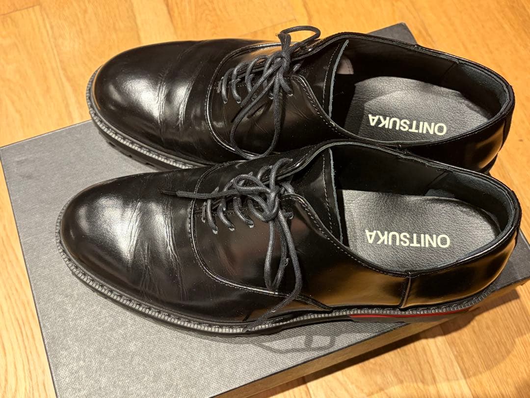 オニツカタイガー Onitsuka Tiger レザーオックスフォード シューズ