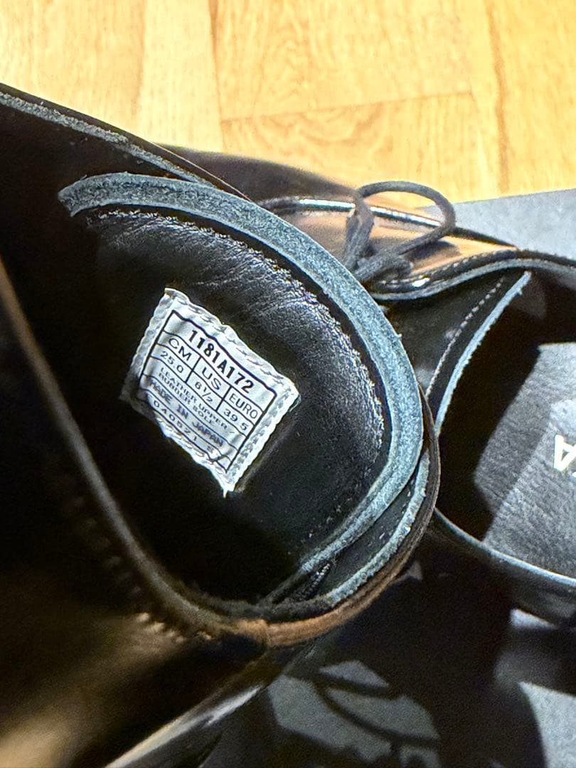 オニツカタイガー Onitsuka Tiger レザーオックスフォード シューズ