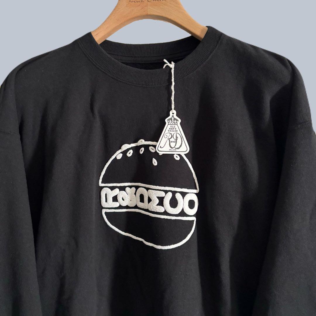 【R&D.M.Co-】 BURGER SWEAT SHIRT
