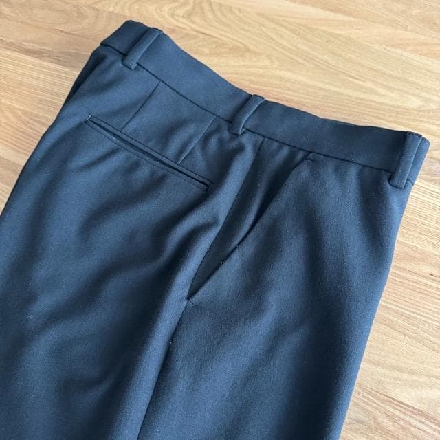 ビューティー＆ユース スラックス パンツ メンズ 黒 ブラック Sサイズ 美品