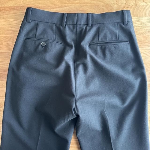 ビューティー＆ユース スラックス パンツ メンズ 黒 ブラック Sサイズ 美品