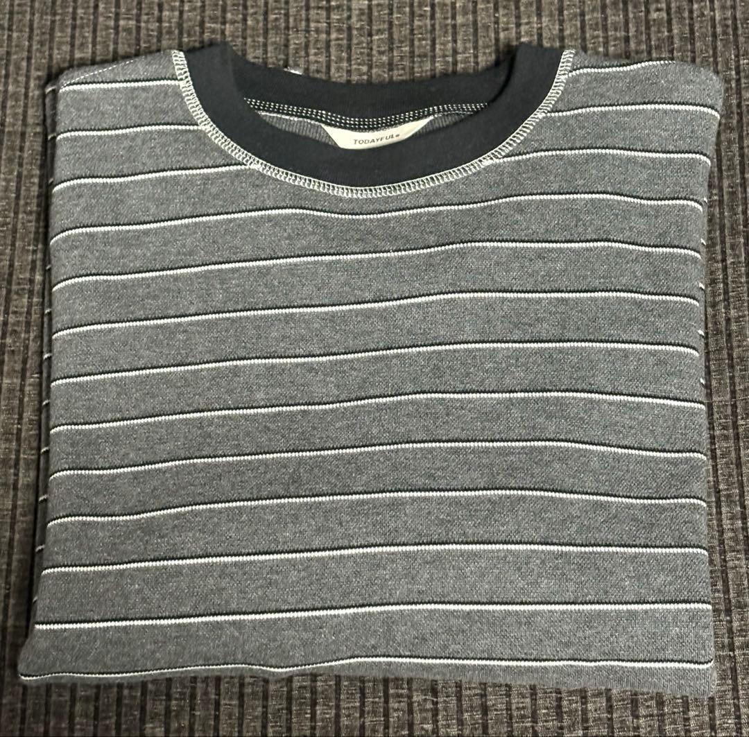 【新品タグ付き】Border Long T-shirts TODAYFUL