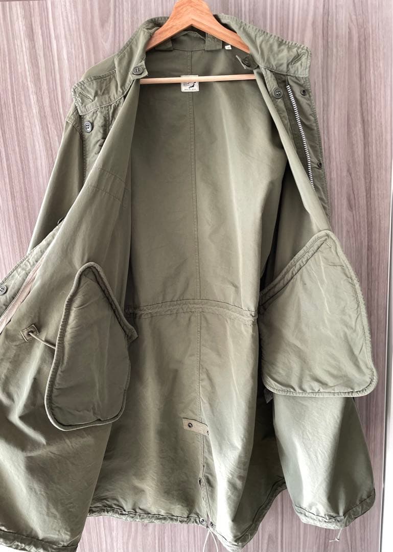 or slow M-65 フィッシュテール ミリタリージャケット モッズコート