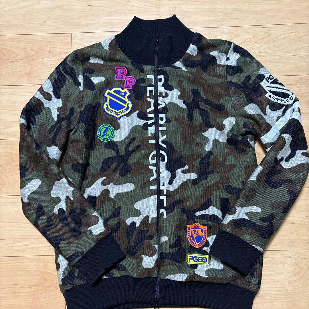 パーリーゲイツメンズアウタージャケット迷彩柄