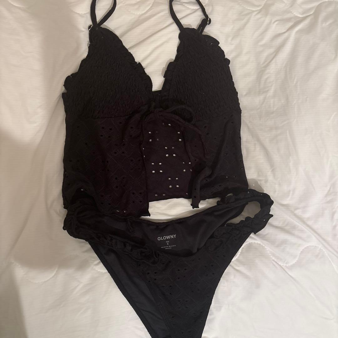 GLOWNY ブラック 水着 Sサイズ