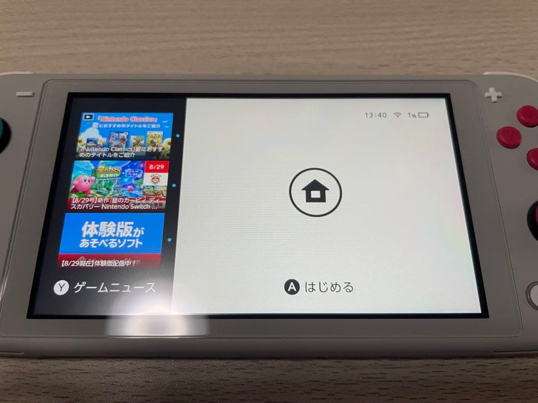 Nintendo Switch Lite 本体と充電器