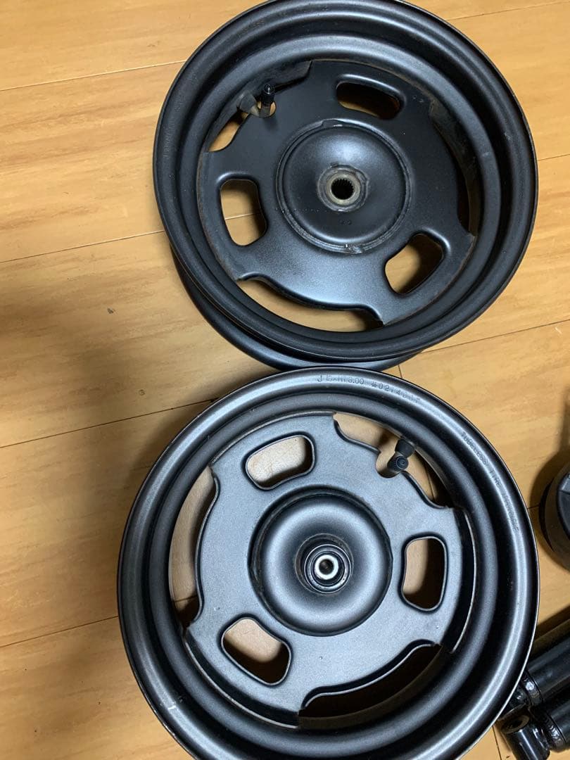 ズーマー　純正　ホイール　フォーク　ブレーキドラム　ディオ　ジーダッシュ　タクト