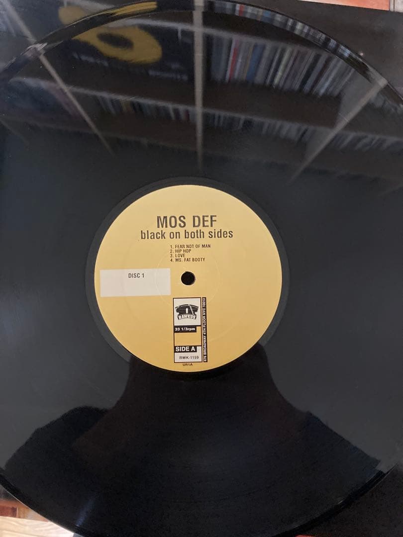 MOS DEF black on both sides 2LPアナログ