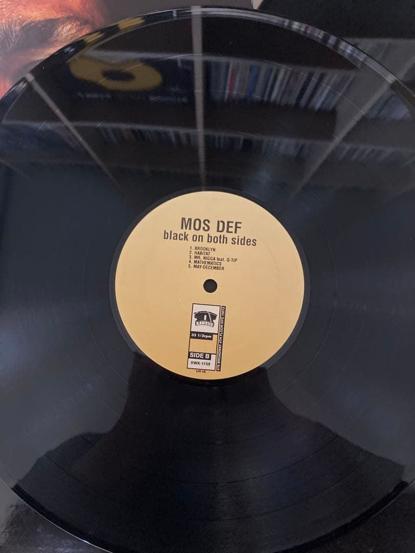 MOS DEF black on both sides 2LPアナログ