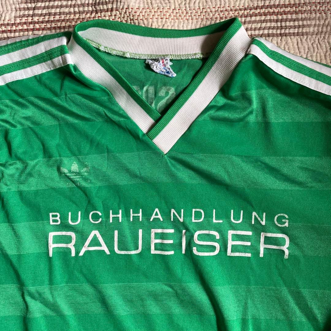 80s ドイツ製 Adidas Soccer Long T Shirt