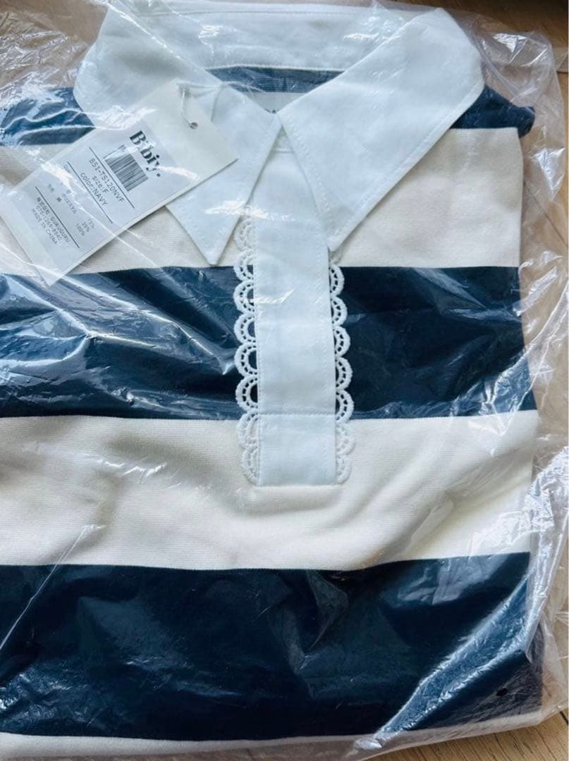 ラスト1点発送Bibiy. FRANCINE RUGBY TOP ビビィ