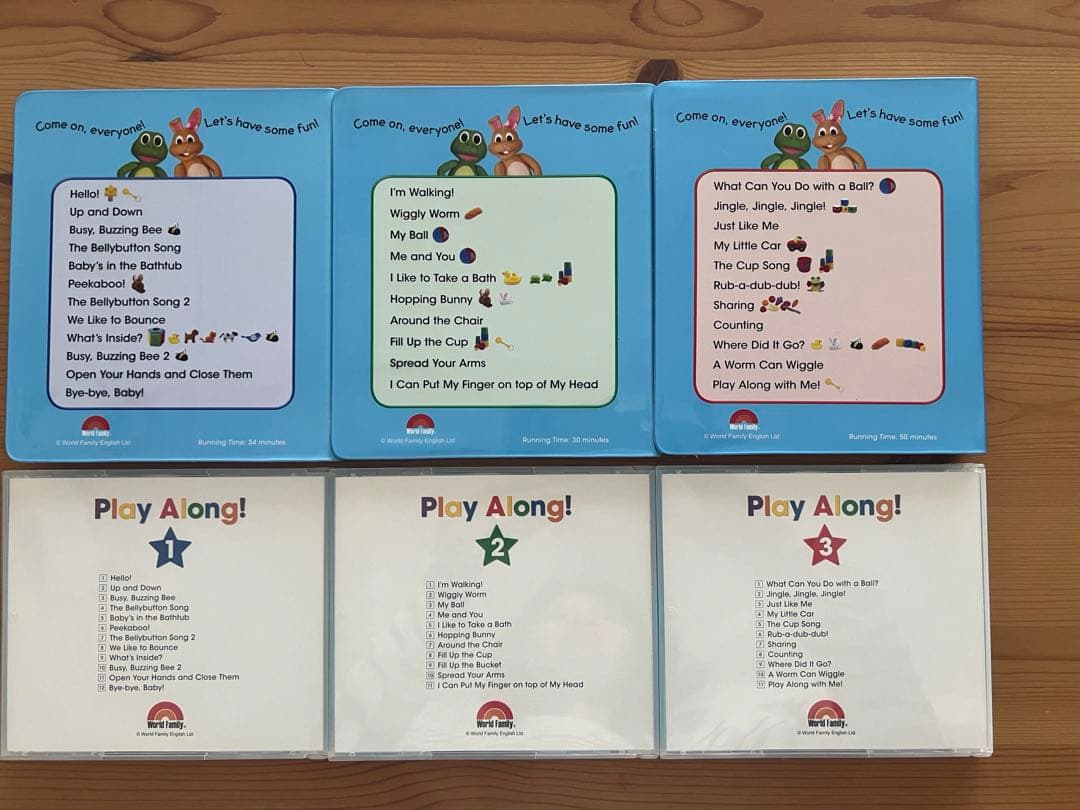 美品　ブレイアロング最新子役　DVD3枚CD3枚セット