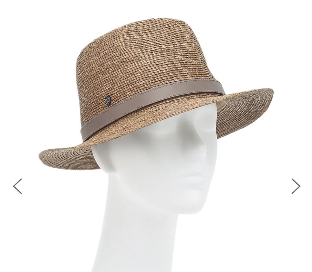 【新品未使用タグ付き】KAMINSKI XY カミンスキー　ラフィアハット　帽子