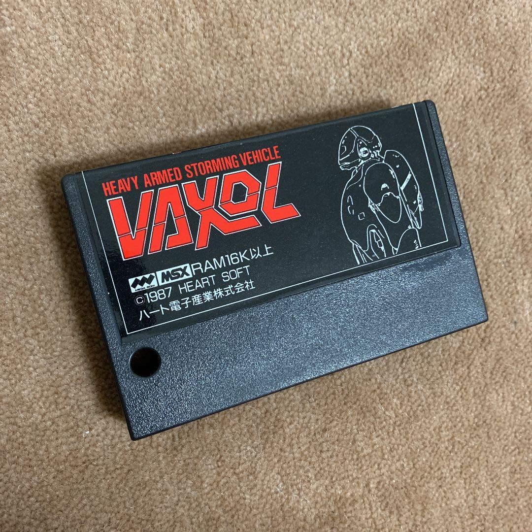 【美品】ヴァクソル　VAXOL MSX ROM