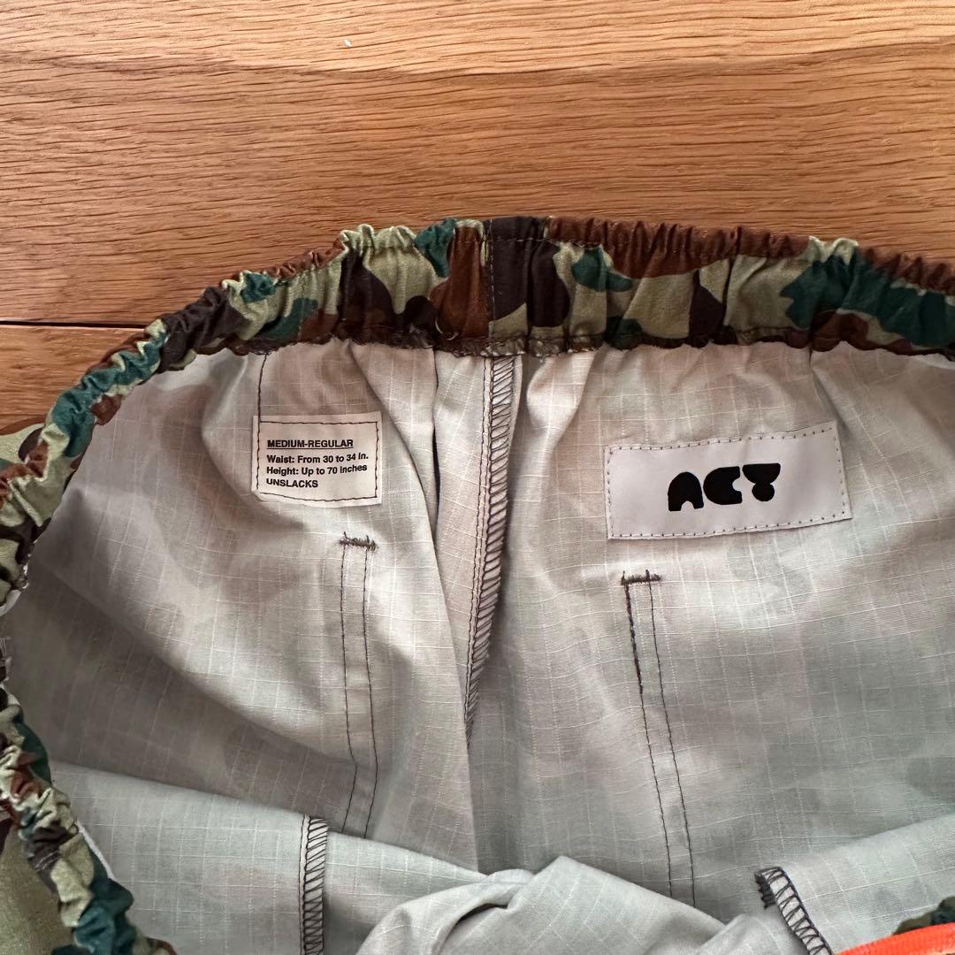 パンツ ACY UNSLACKS kamocamo active easy pants