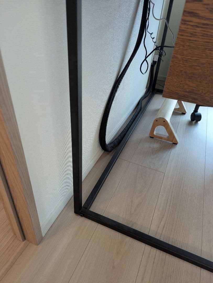 Re:CENO｜デスク WIRY／BR・ 2引き出し付き