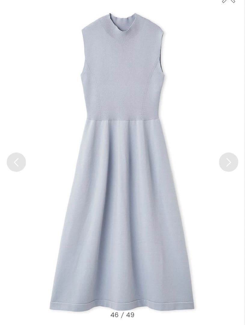 【新品未使用タグ付き】CELFORD ニットワンピースセット SAX 36 現行