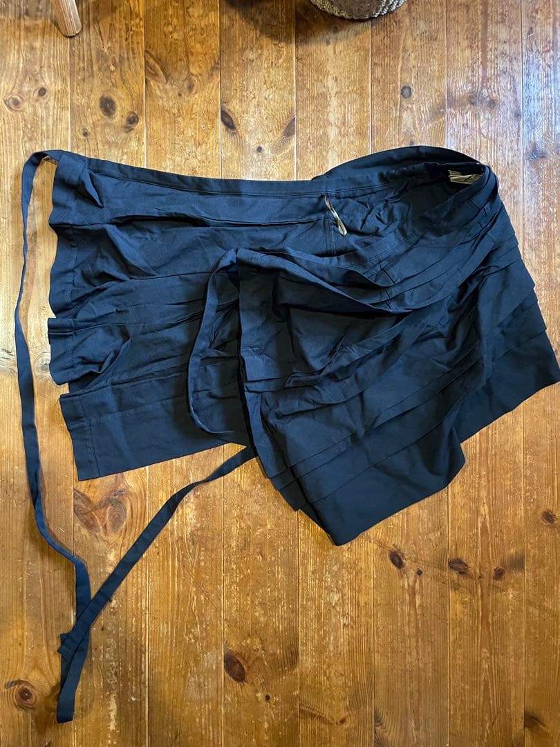 コムデギャルソン、COMME des GARÇONS、巻きスカート、ブラック、M