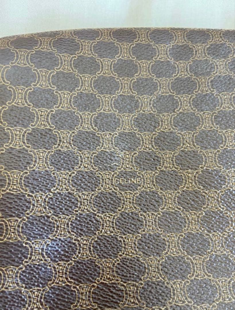 セリーヌショルダーバック マカダム柄 ガンチーニ