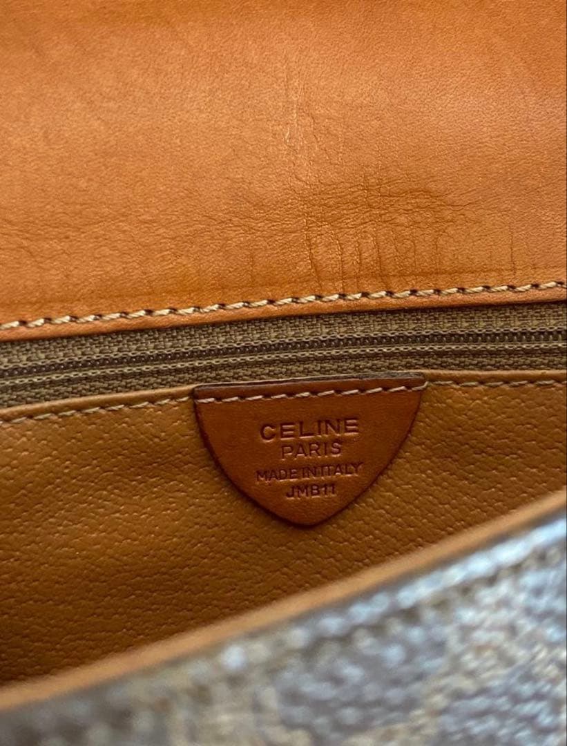 セリーヌショルダーバック マカダム柄 ガンチーニ