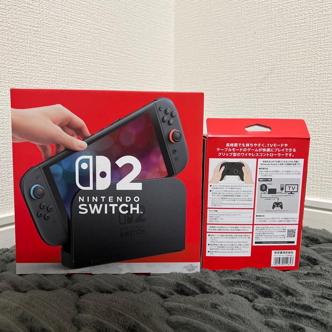 【新品未使用｜未開封｜安心のメーカー保証】Switch2 スイッチ2 プロコン