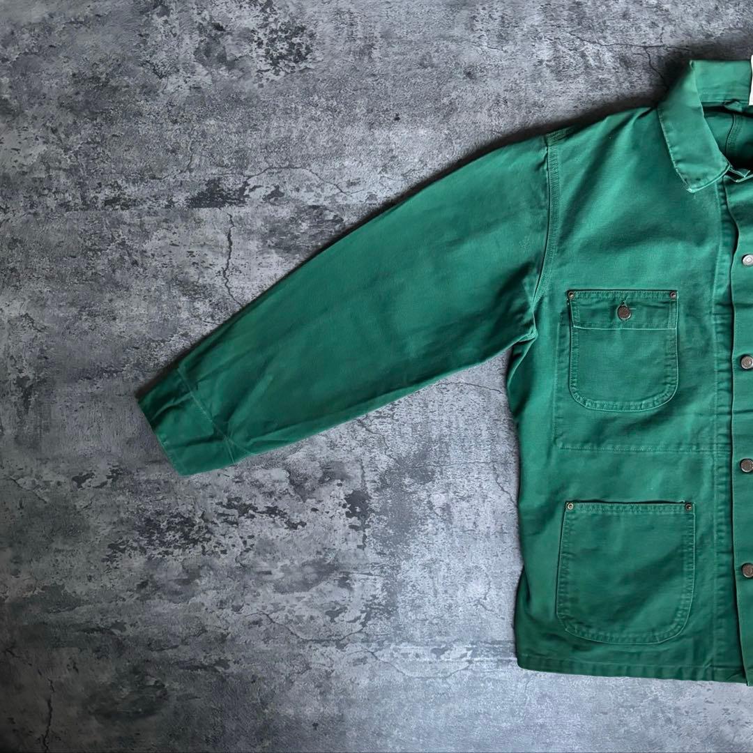 【レア】Carharttカーハートチョアコート裏地なしCU1058 Cactus