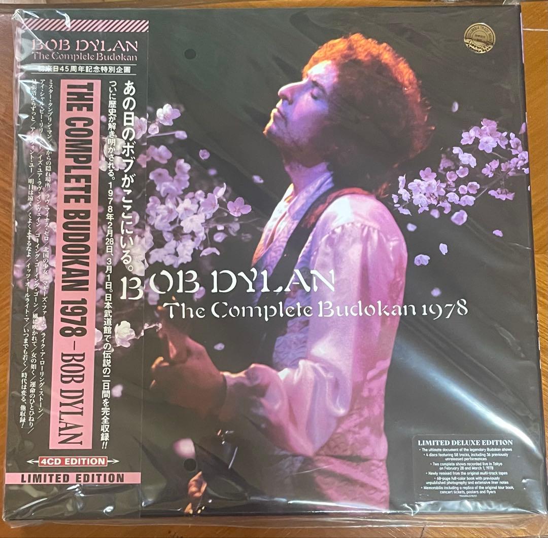 BOB DYLAN 武道館 1978 4CD 新品同様 帯付き