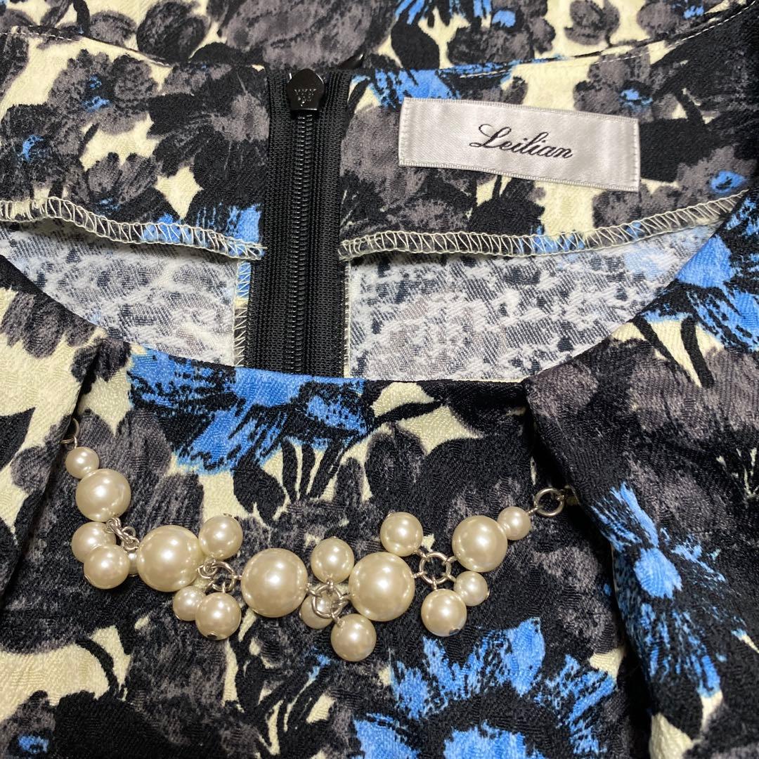 ☆新品❗️leilianレリアンプリントチュニック　17+大きいプラスハウス☆