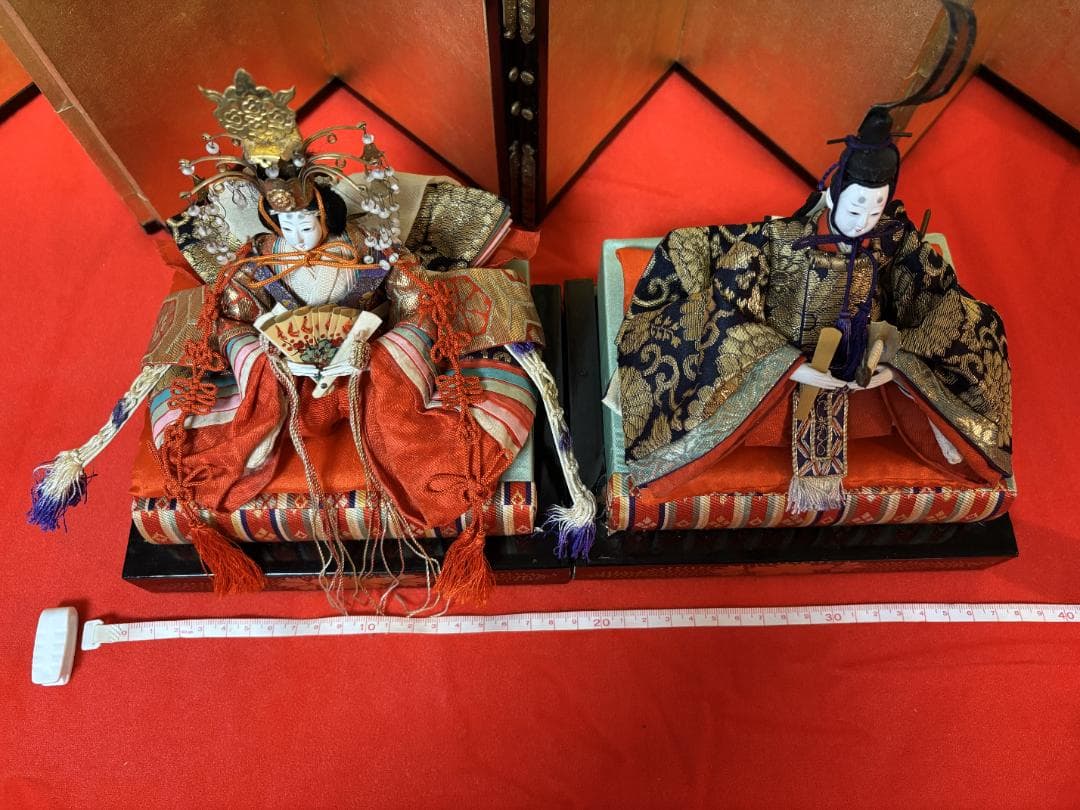 大正〜昭和初期 内裏雛 日本橋十軒店久月本店 お雛様 ひな祭り 雛人形 お雛祭