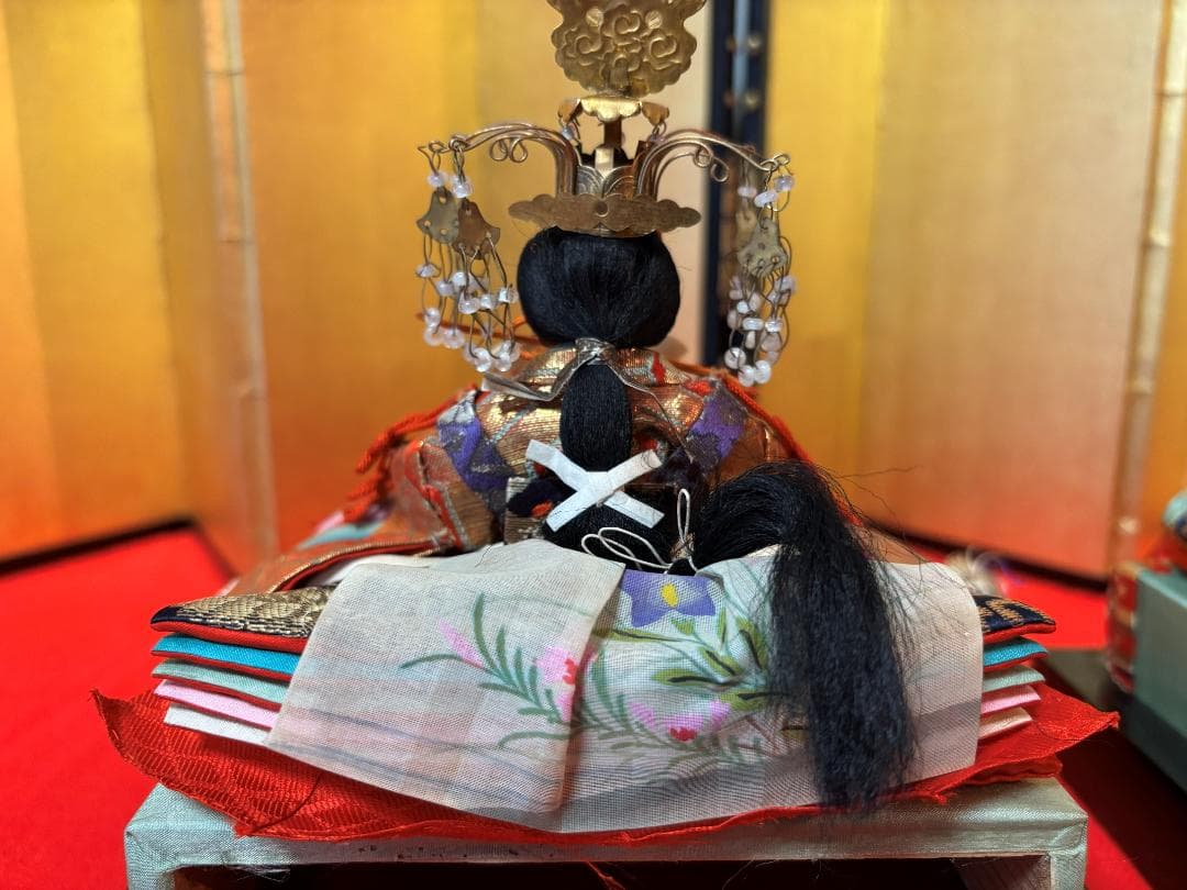 大正〜昭和初期 内裏雛 日本橋十軒店久月本店 お雛様 ひな祭り 雛人形 お雛祭