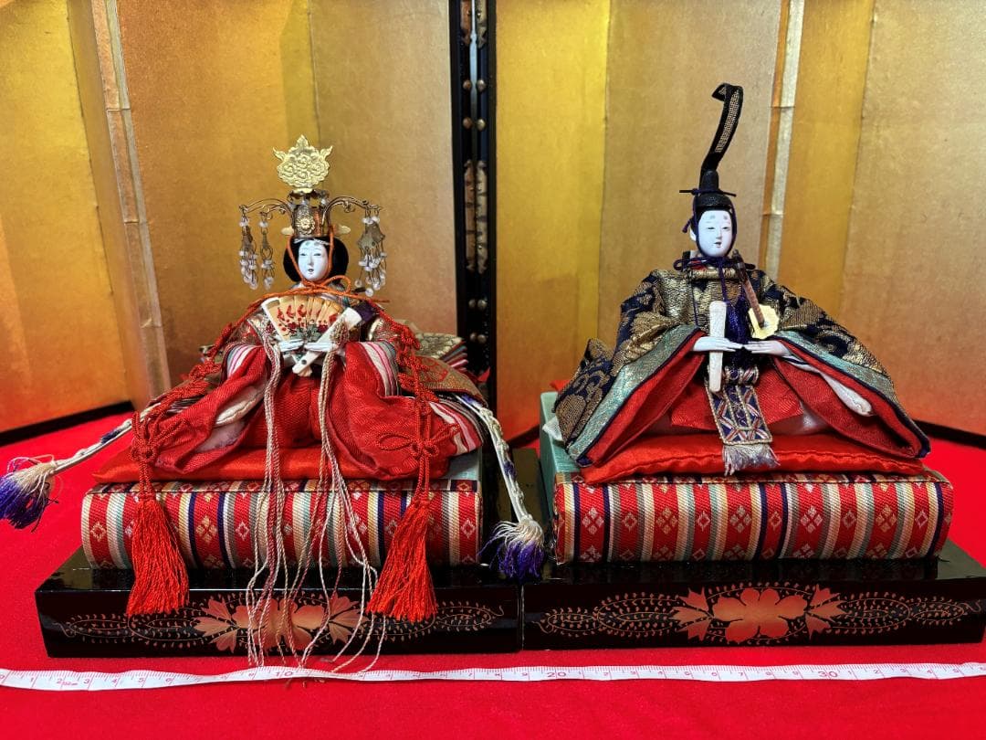大正〜昭和初期 内裏雛 日本橋十軒店久月本店 お雛様 ひな祭り 雛人形 お雛祭