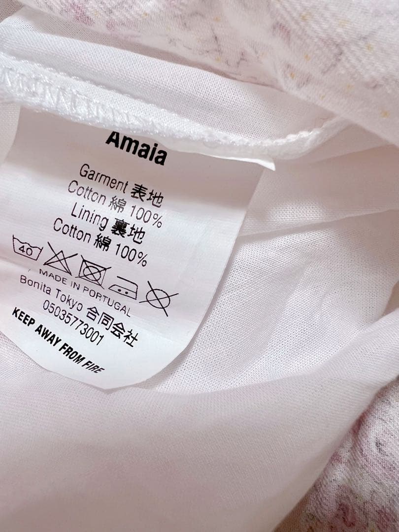 【美品】アマイアキッズ　Ari Dress Roses Floral 6y