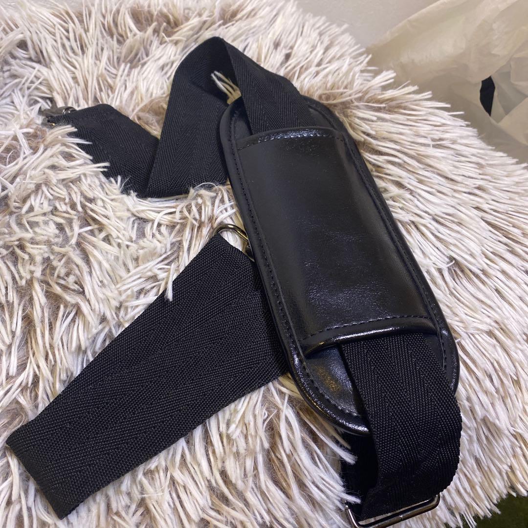 【美品】COACH コーチ　ブラック ボストンバッグ　レザー　ナイロン