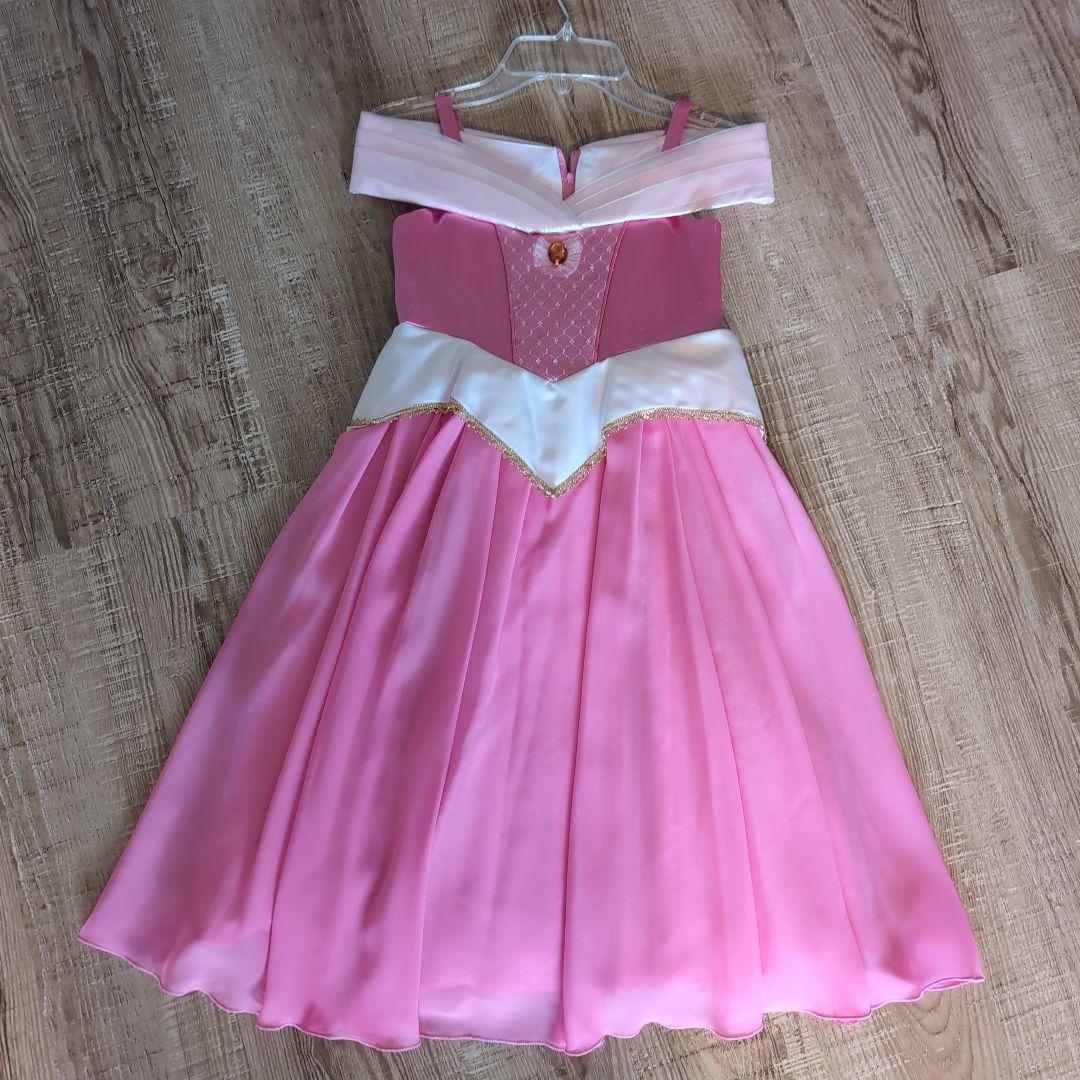 momoさん専用　ディズニーランドビビディバビディオーロラ姫ドレス　ケープ付き