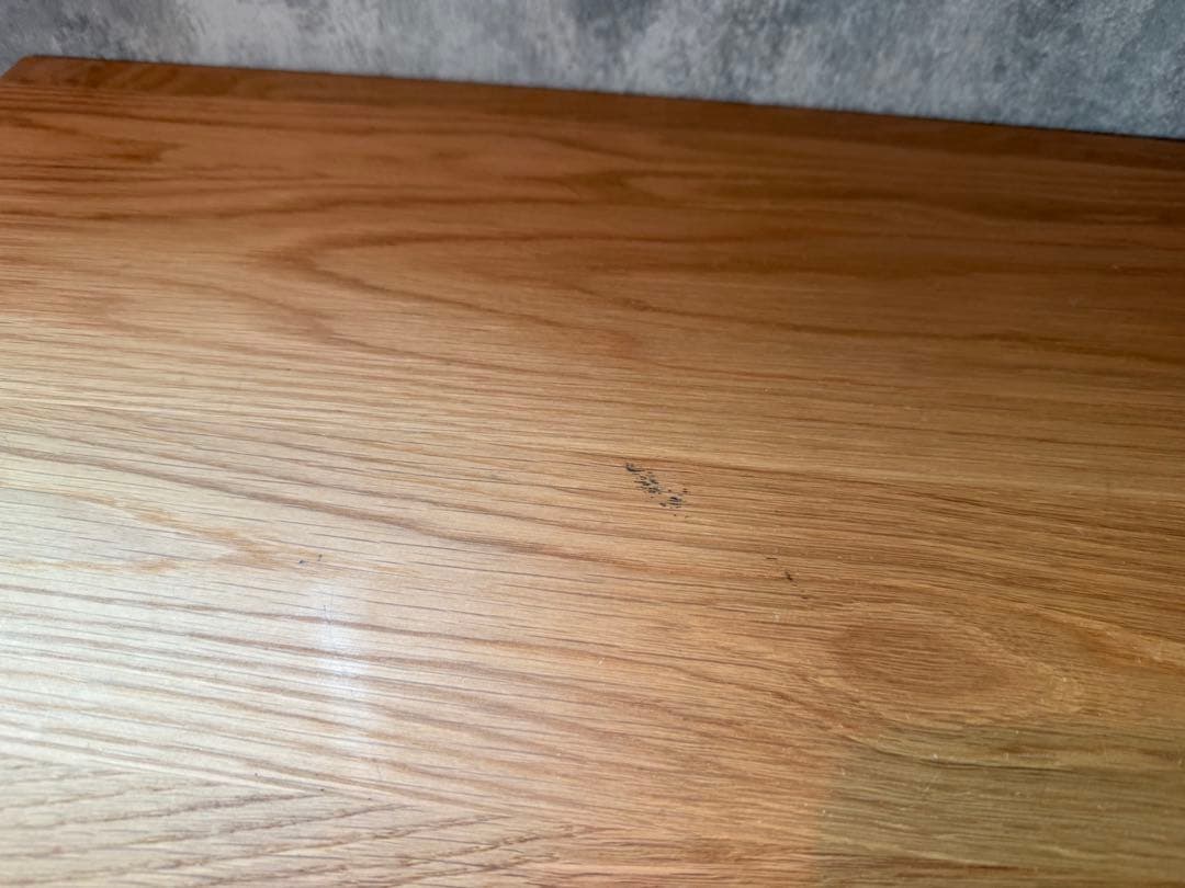 無印良品　オーク材　デスク