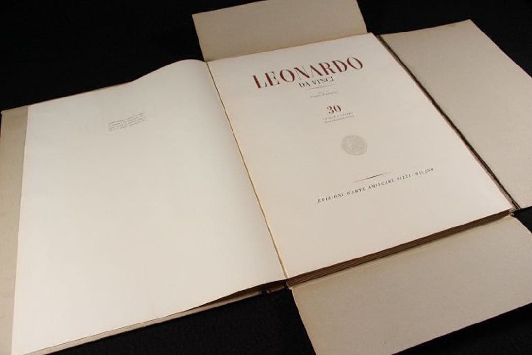 レオナルド・ダ・ヴィンチ 画集 ３０枚 作品集 絵画 資料 アート ダヴィンチ