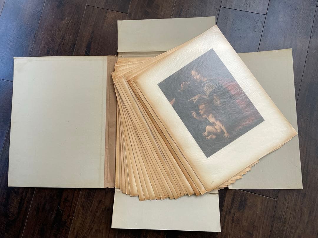 レオナルド・ダ・ヴィンチ 画集 ３０枚 作品集 絵画 資料 アート ダヴィンチ