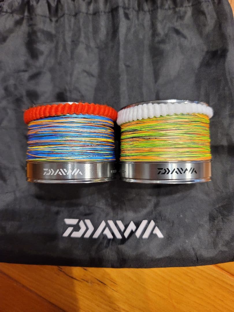 Daiwa wind surf リール スプール2個付き