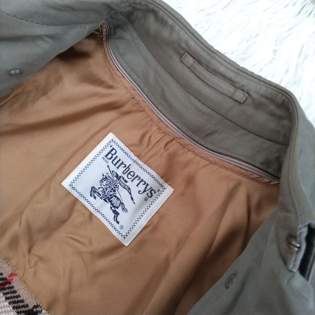 極美品　バーバリー　トレンチコート　ダブル　ベルト　ノバチェック　ライナー