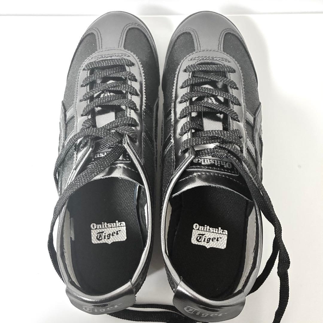 オニツカタイガー グリッター MEXICO 66 23cm ガンメタル AW25