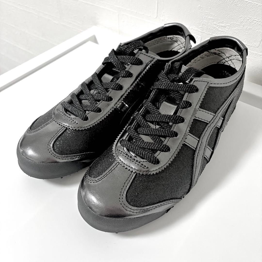 オニツカタイガー グリッター MEXICO 66 23cm ガンメタル AW25