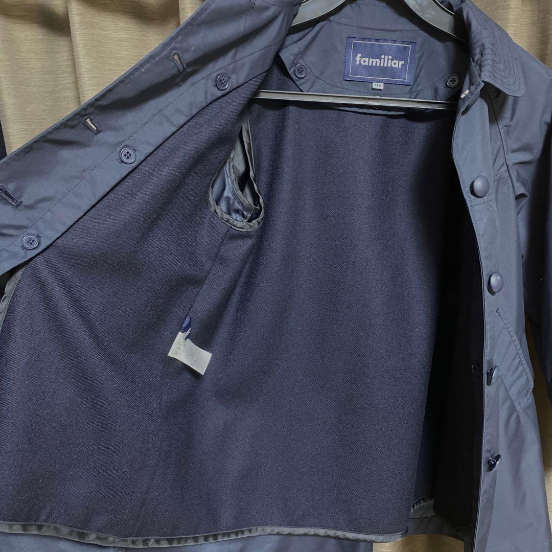 ファミリア familiar オーバーコート　お受験　110