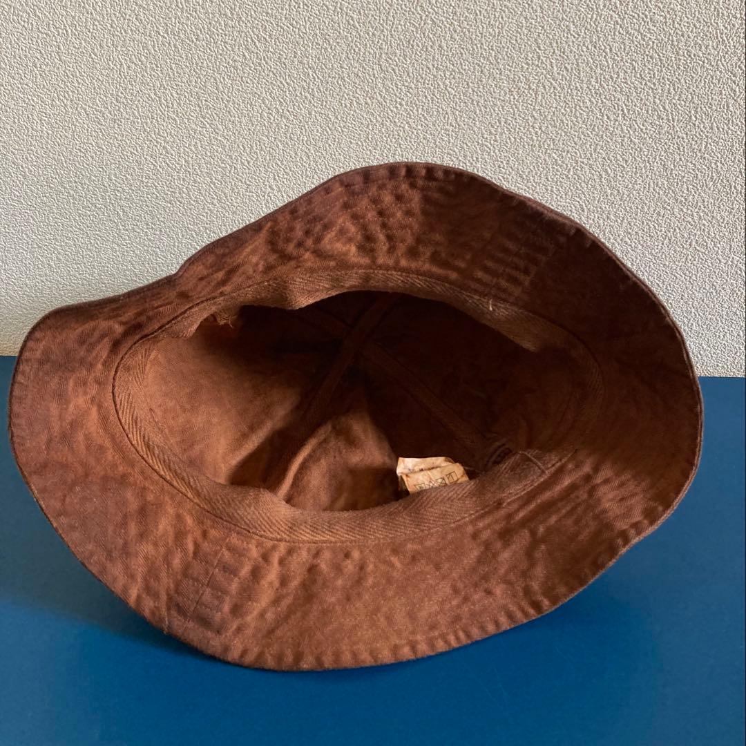 タタミゼ　柿渋染めハット(ショップ別注品)