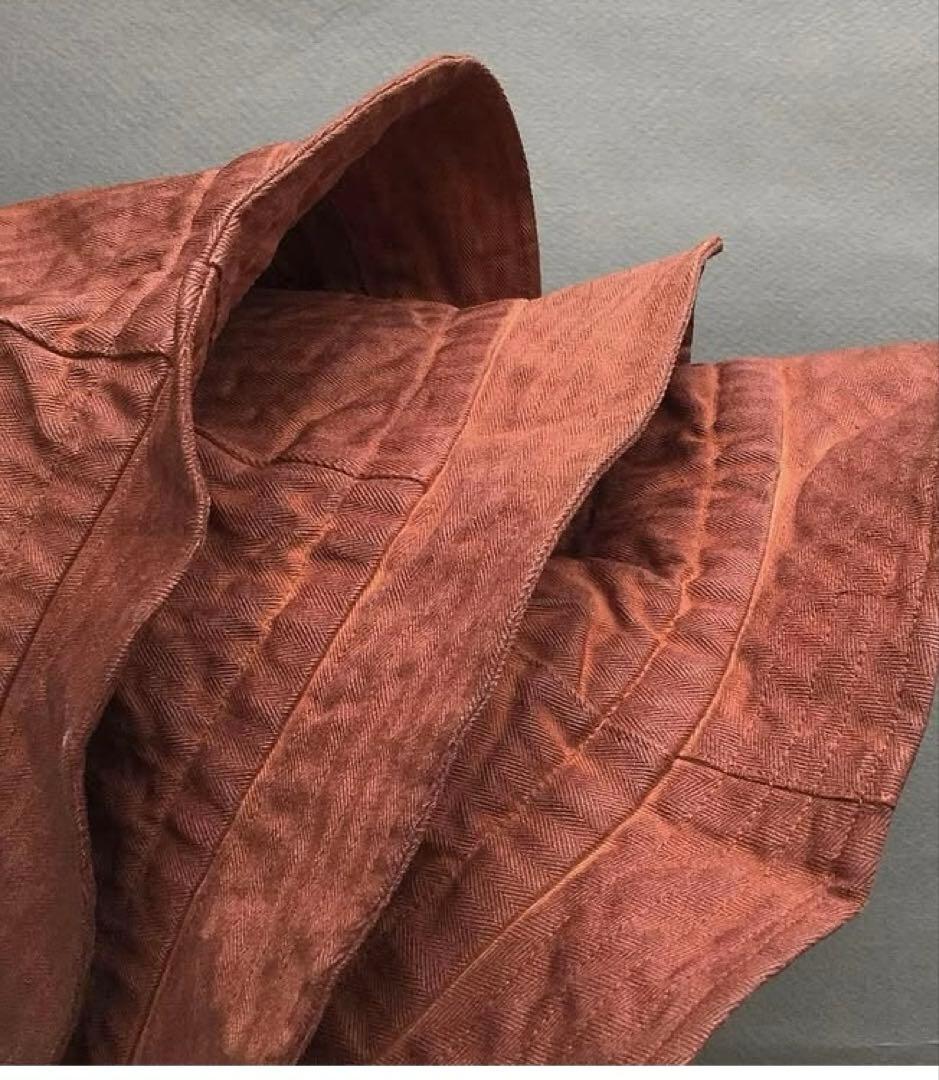 タタミゼ　柿渋染めハット(ショップ別注品)