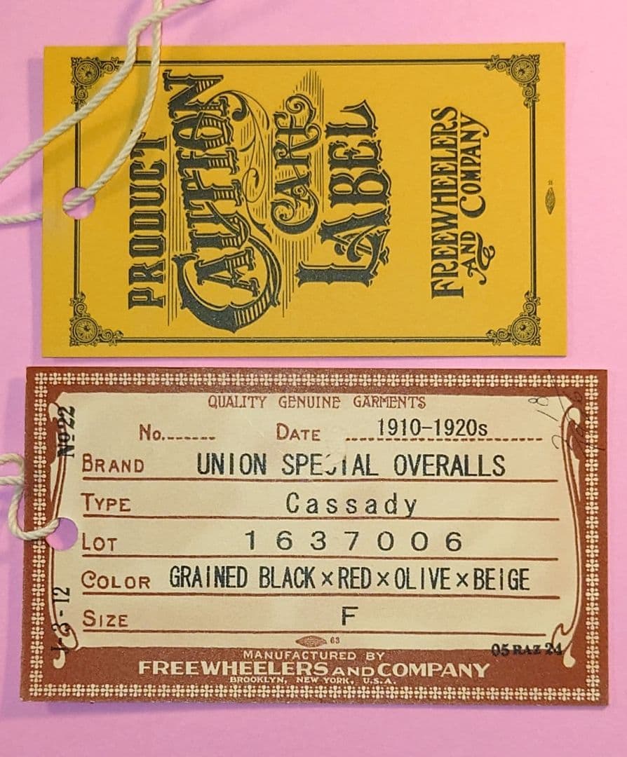 フリーホイーラーズ　キャサディ ツイード生地 Size F