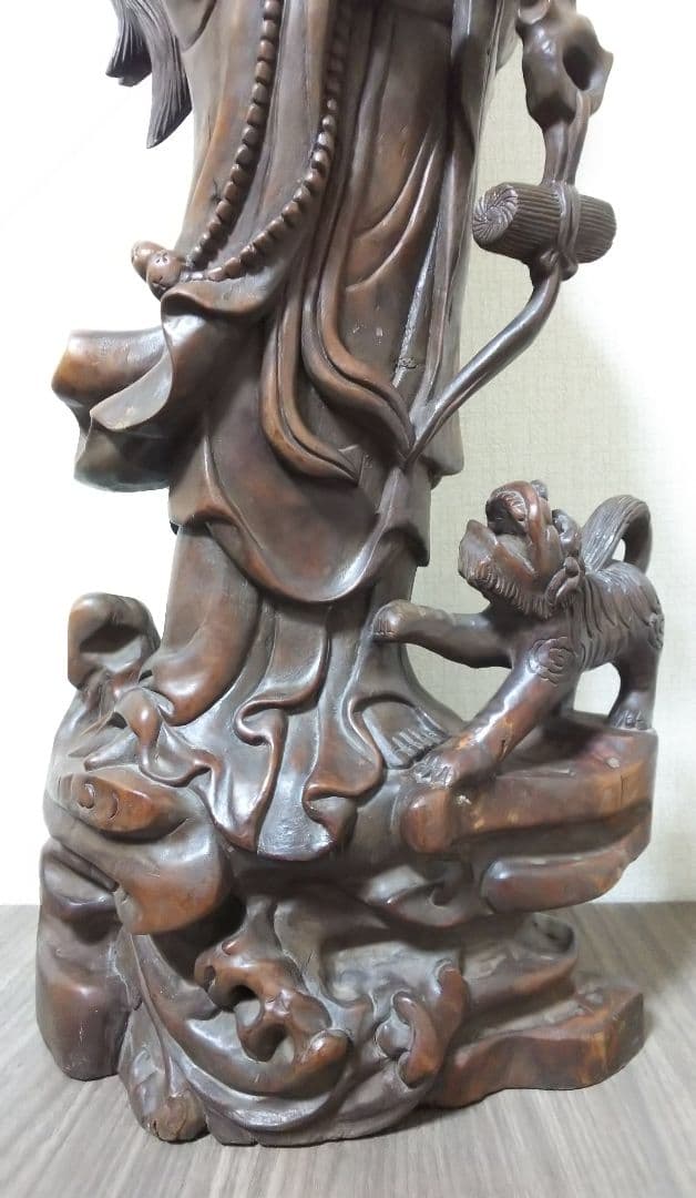 達磨大師立像「武」 　大願成就　 開運　 風水　 厄除け 　運気向上 　金運